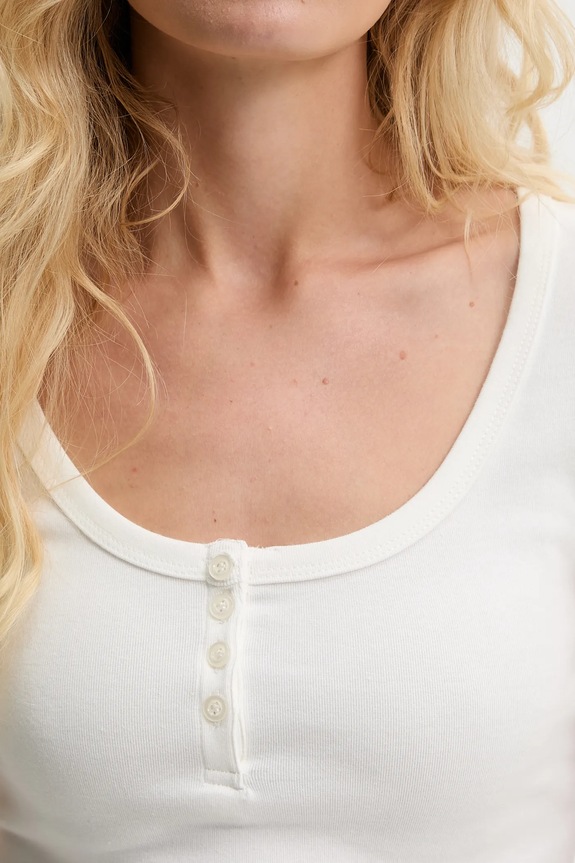 Answear.LAB t-shirt sng.145.tos fehér