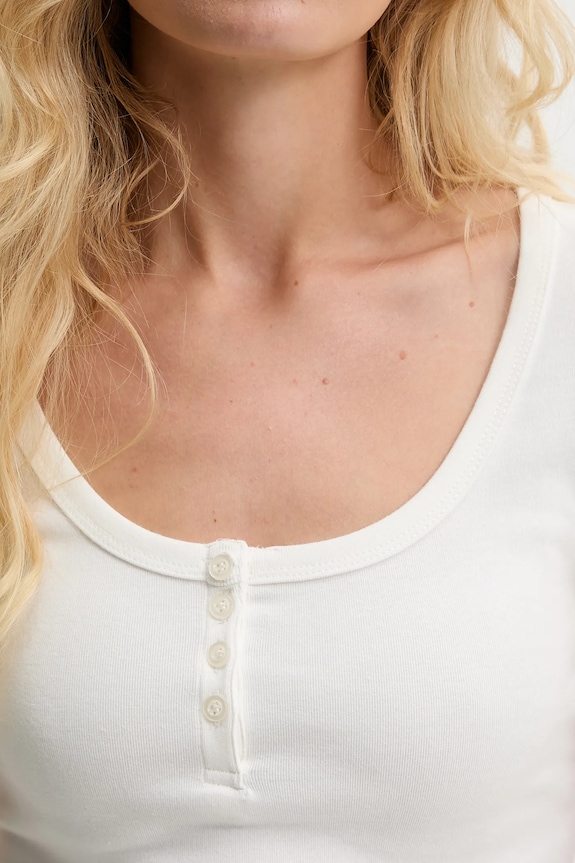 Answear.LAB t-shirt sng.145.tos fehér