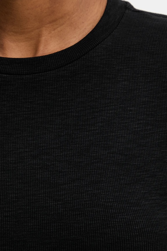 Answear.LAB t-shirt LC240452.hak fekete