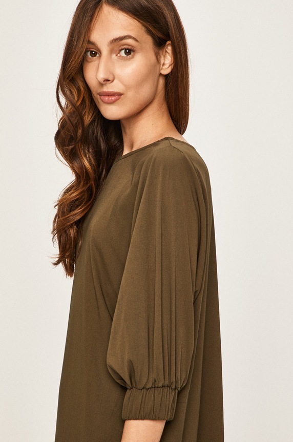 Answear Lab rochie verde DE88853.ga