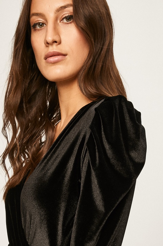 Answear Lab rochie negru 7053.JS