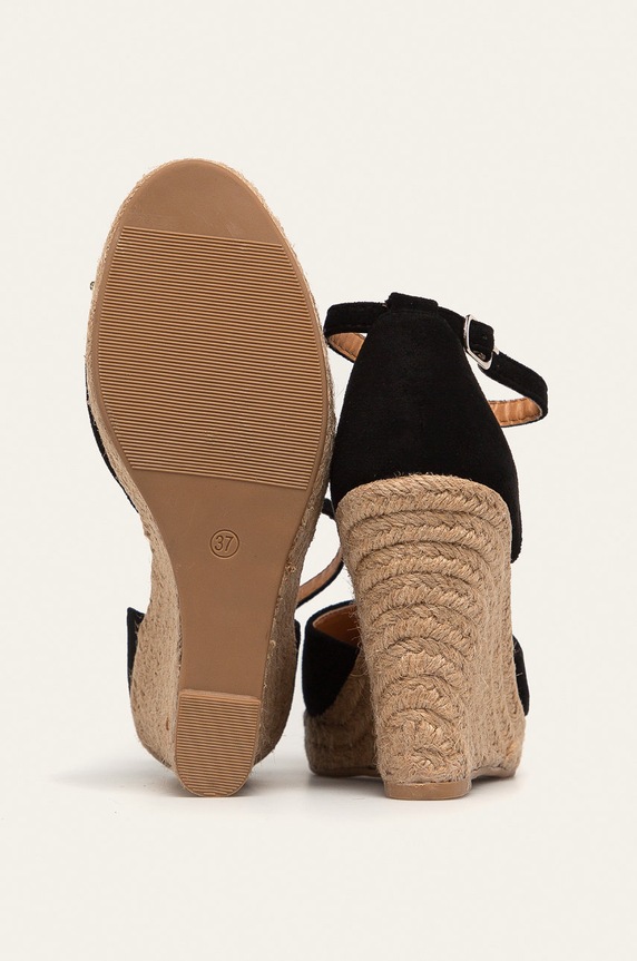 Answear - Espadrile LaDonna negru 2019.33.A.P