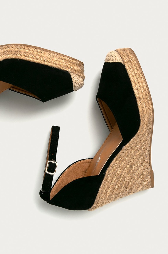Answear - Espadrile Lannod negru R13Z2019.1.A