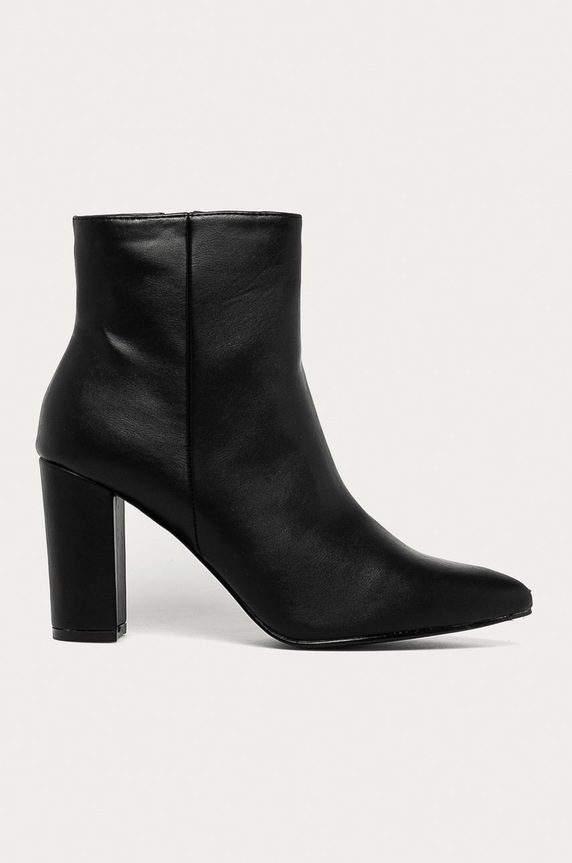 Answear Lab - Botine Prisska peste 8 cm negru BB956.DA