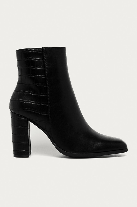 Answear.LAB - Μποτάκια Fashion&Bella χωρίς μόνωση μαύρο S8AX3462BLACK