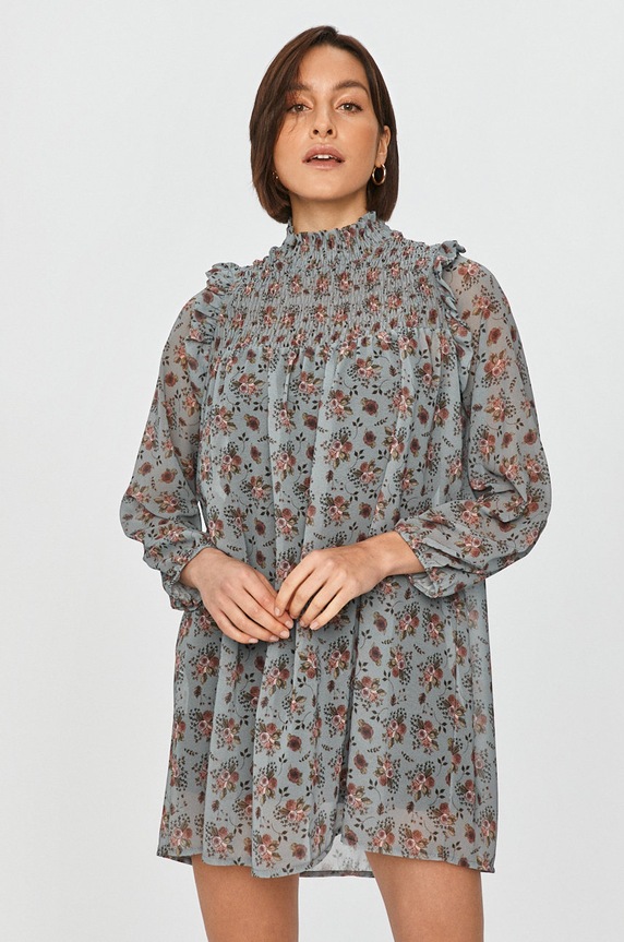 Answear Lab - Sukienka casual niebieski 20751B.DA