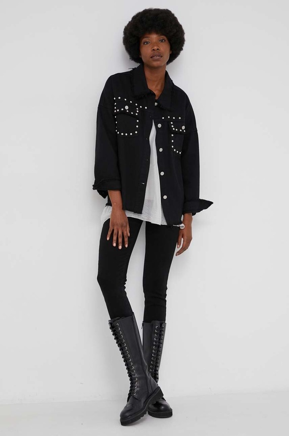 Answear Lab Bluzka jedwabna 197.MB beżowy WZ21