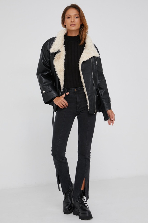 Odzież Answear Lab Ramoneska JY5023.AJ czarny