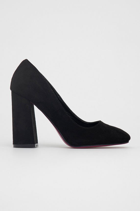 Answear Lab Czółenka Colour Cherie powyżej 8 cm czarny SQ39.1.1.DA