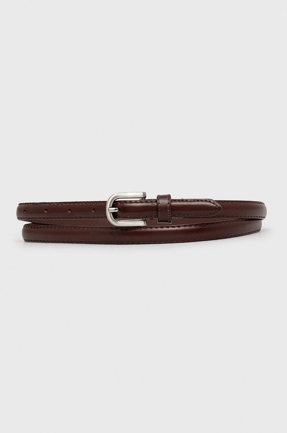 Answear Lab Curea de piele maro H.005.1.AJ