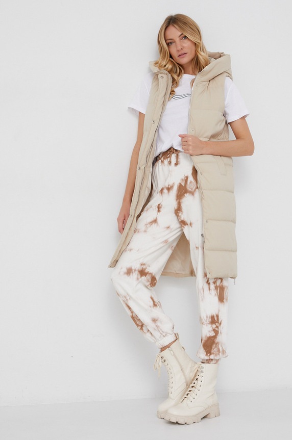 Answear Lab Spodnie VX1.DA brązowy WZ21