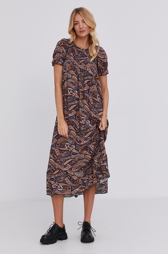 Answear Lab Sukienka casual granatowy G3536.MB