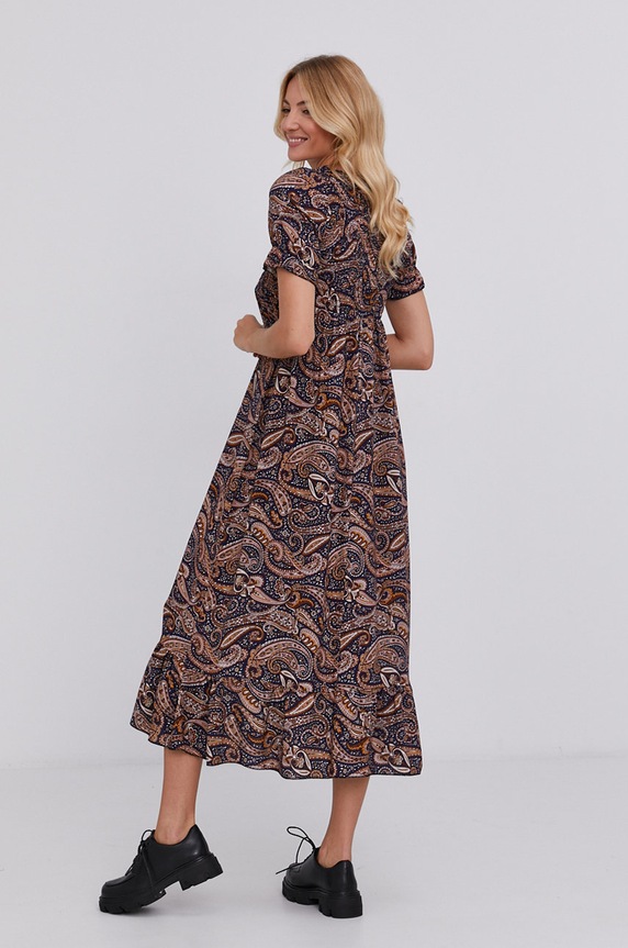 Odzież Answear Lab Sukienka G3536.MB granatowy