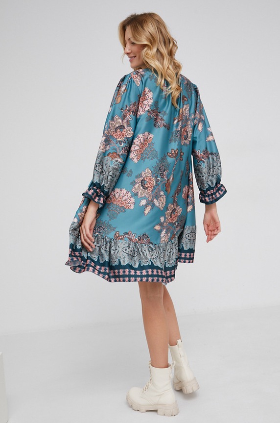 Odzież Answear Lab Sukienka 9966.2.KR niebieski