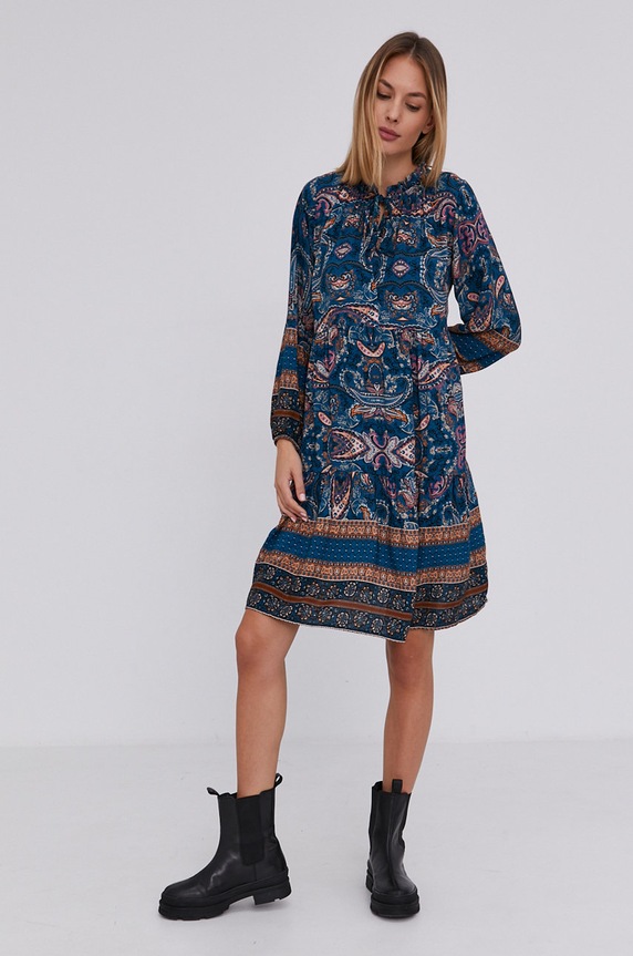 Answear Lab rochie 3806.1.AJ albastru WZ21