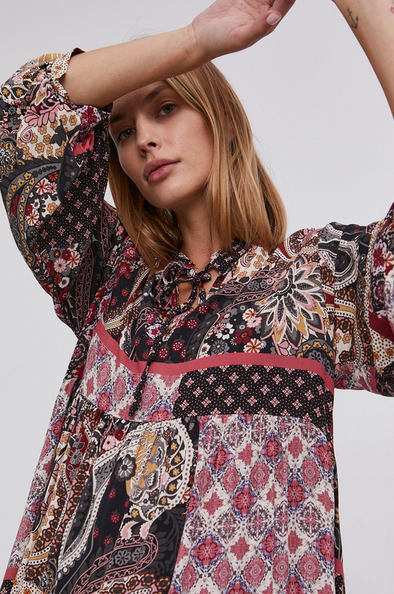 Answear Lab rochie 114.1.AJ rosu