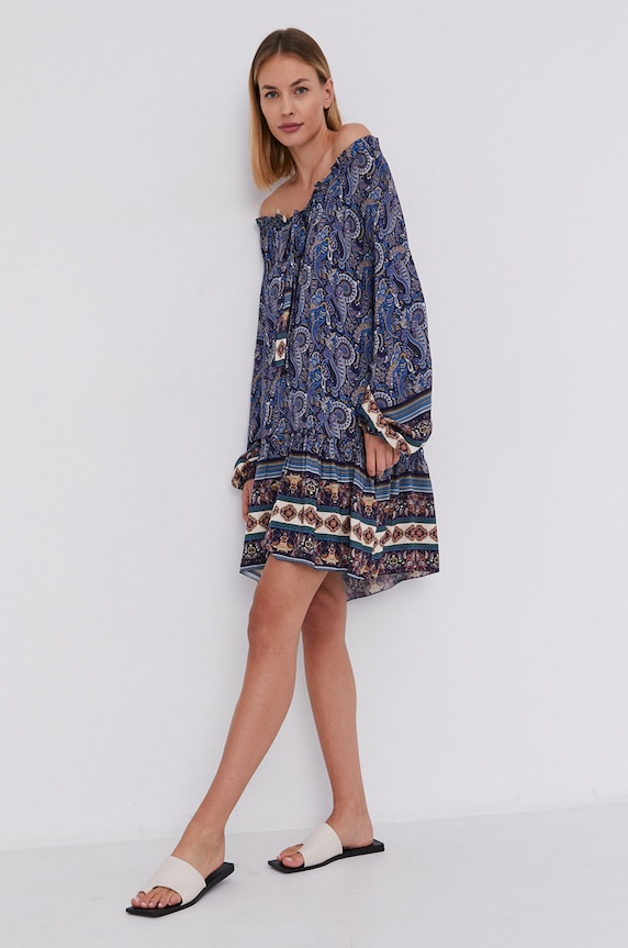 Answear Lab Sukienka casual niebieski 3072.AJ