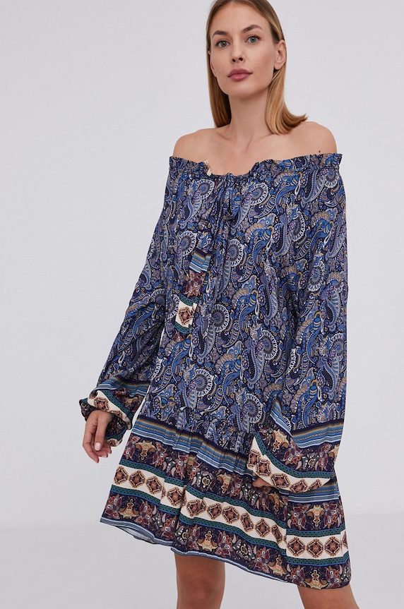 Answear Lab Sukienka 3072.AJ niebieski WZ21