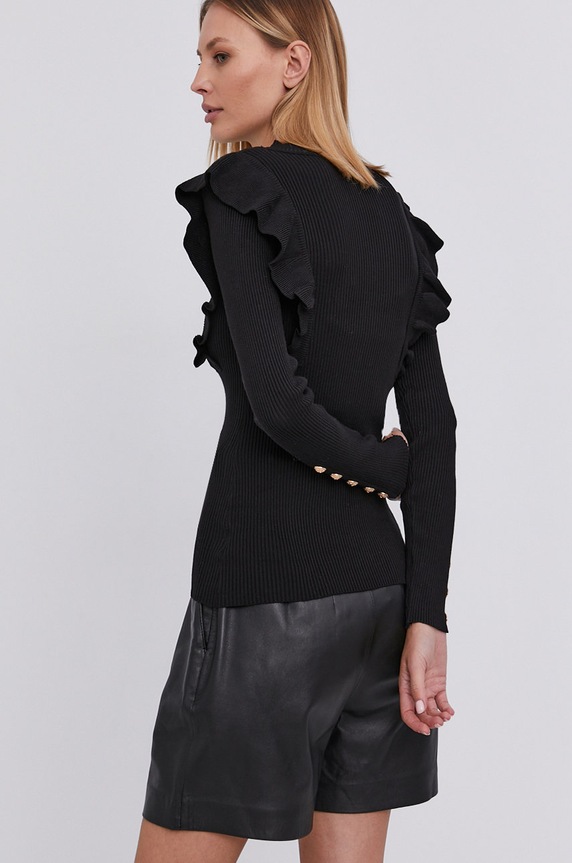 Îmbrăcăminte Answear Lab Pulover 886.3.3.DA negru
