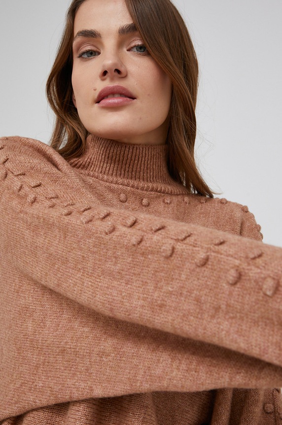 Answear Lab Sweter pozostałe różowy WZ21.SWD08J