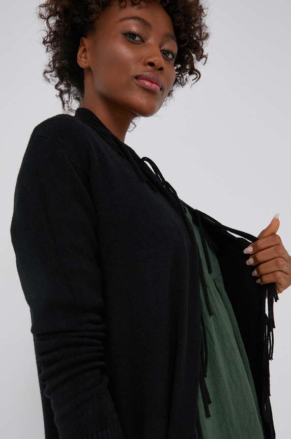 Answear Lab - Cardigan ZM1081.1.KR negru
