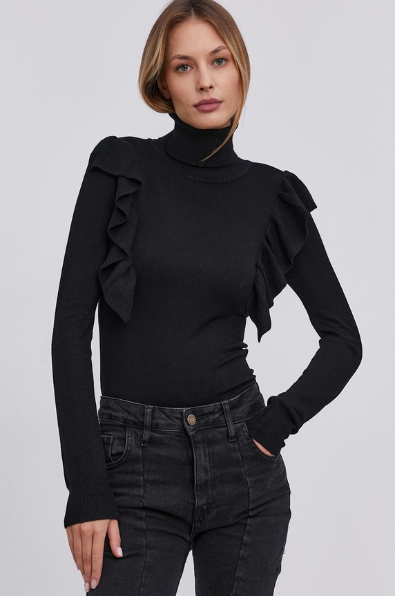 Answear Lab Pulover negru W2347.AJ