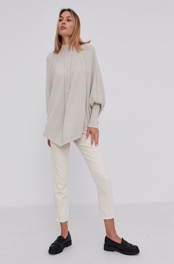 Answear Lab Sweter 38808.KR beżowy WZ21