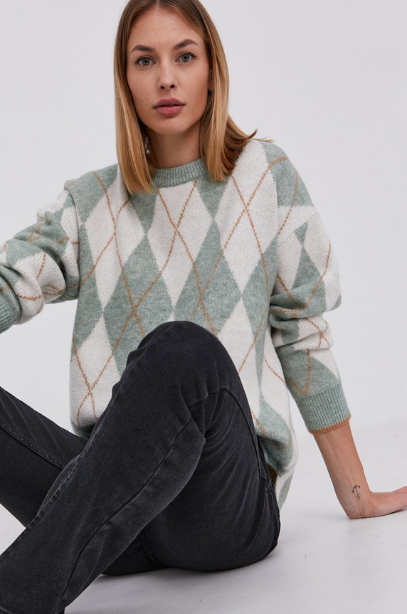 Answear Lab Pulover verde J50626.1.AJ
