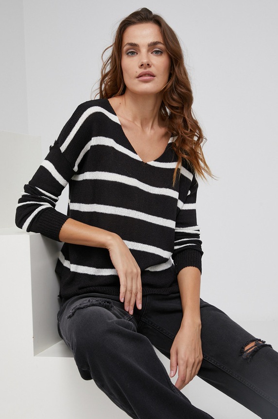 Answear Lab Sweter pozostałe czarny BIS.2.AJ