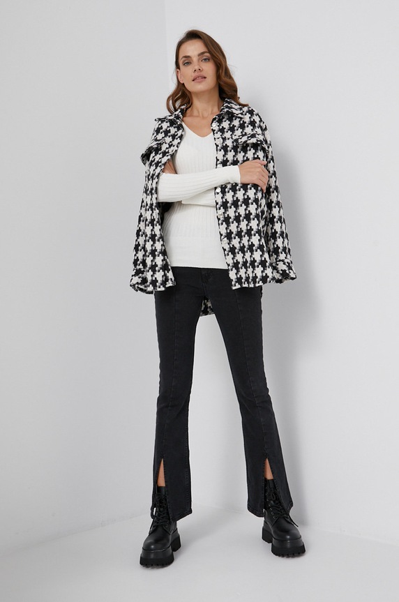 Answear Lab Sweter 3002.DA biały WZ21