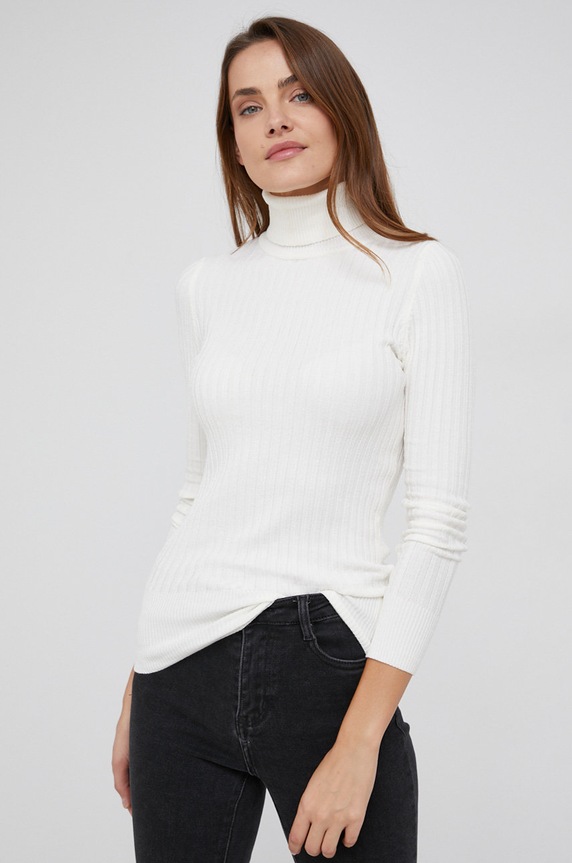 Answear Lab Sweter pozostałe biały 3000.2.DA