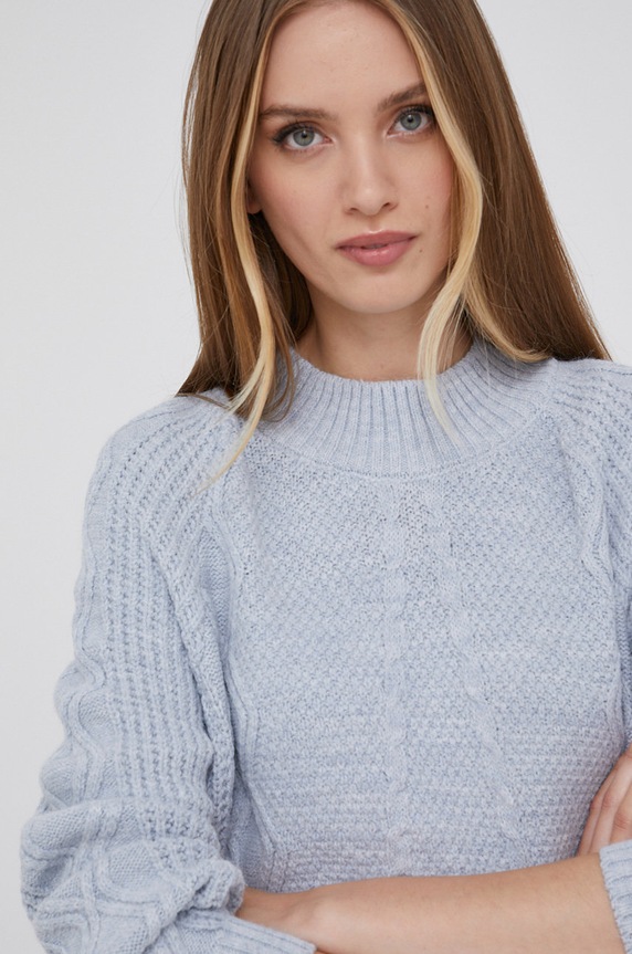 Answear Lab Sweter 7146.2.DA niebieski