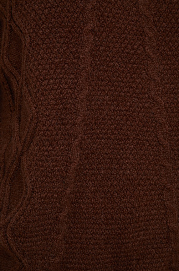 Answear Lab Sweter 7146.3.DA brązowy