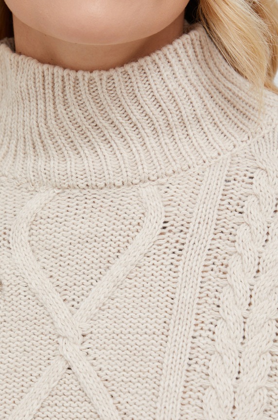 Answear Lab Sweter 2211202.DA beżowy