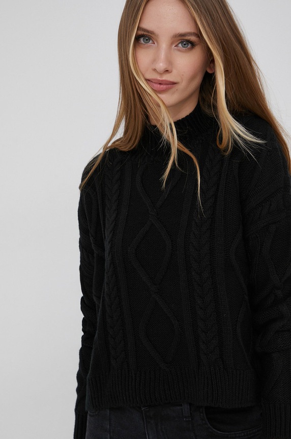 Answear Lab Sweter pozostałe czarny 2211202.2.DA