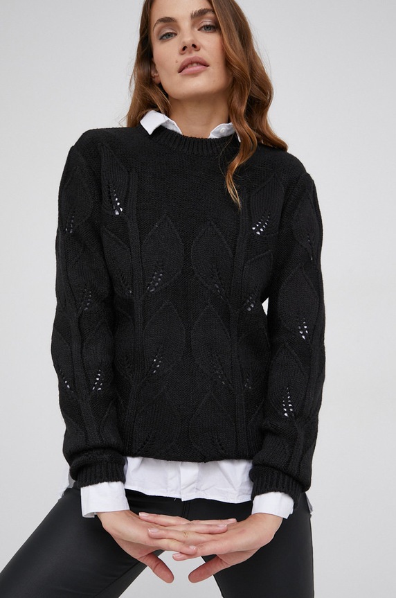 Answear Lab Sweter pozostałe czarny 256.1.DA