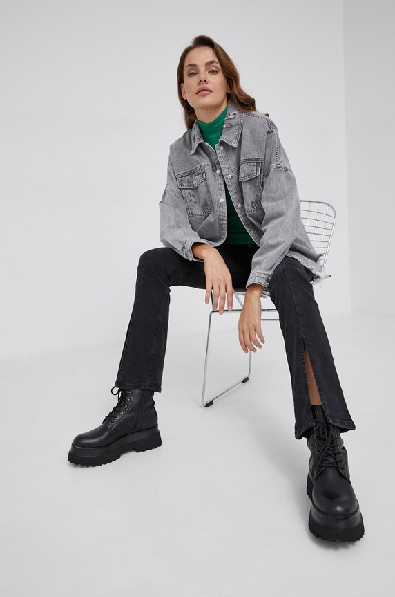 Answear Lab Sweter zielony 4383.1.1.DA