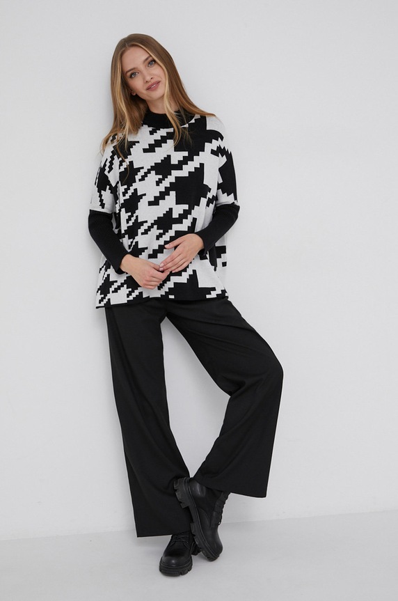 Answear Lab Sweter 383356.AJ czarny WZ21