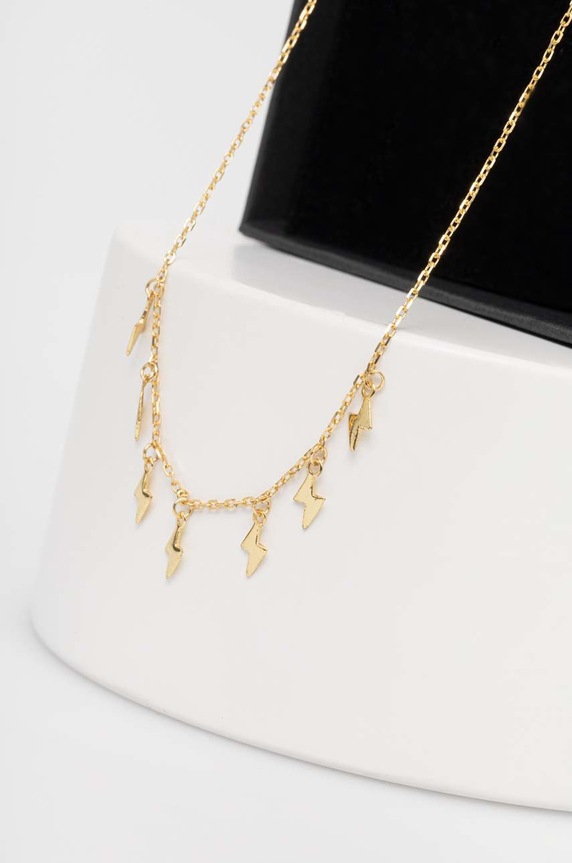 Accessori Answear.LAB collana in argento placcato oro bi14.DB oro