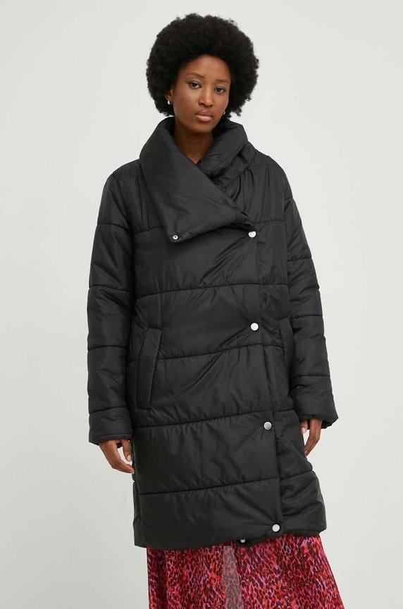 Answear Lab geaca cu captuseala negru 22K090.JS1