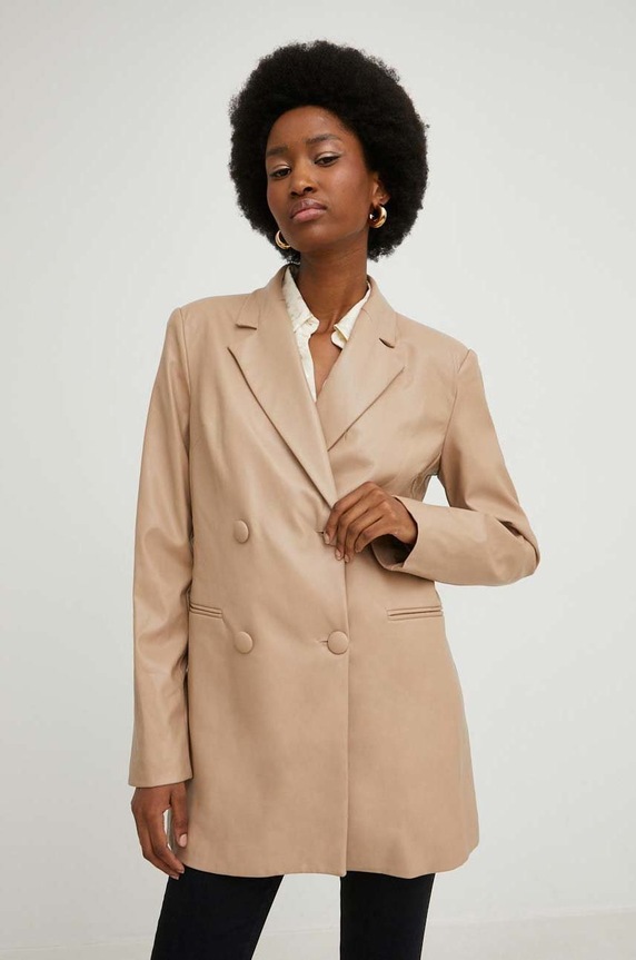 Answear.LAB giacca foderato beige 130523.WK