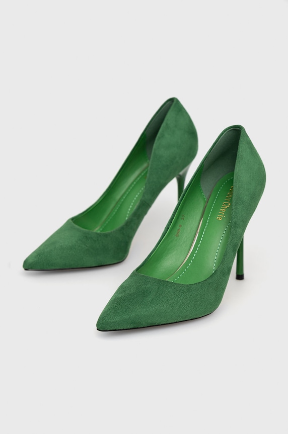 Answear Lab szpilki 588.9.w zielony WZ22