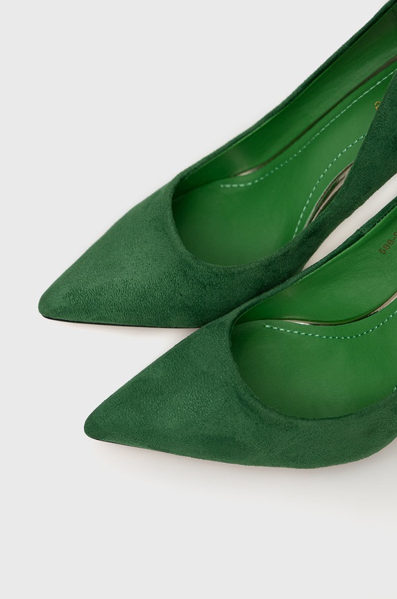 Answear Lab szpilki zielony 588.9.w