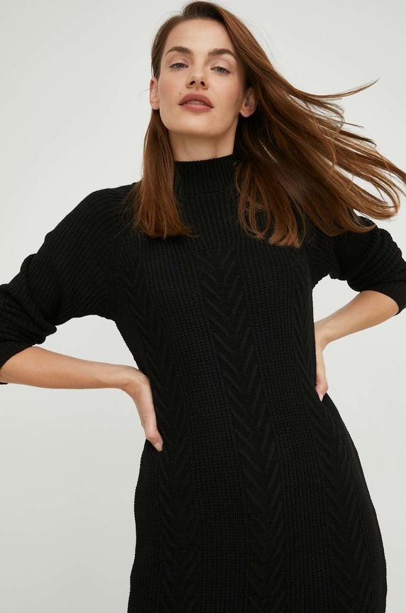 Φόρεμα Answear.LAB 7103.DB μαύρο WZ22