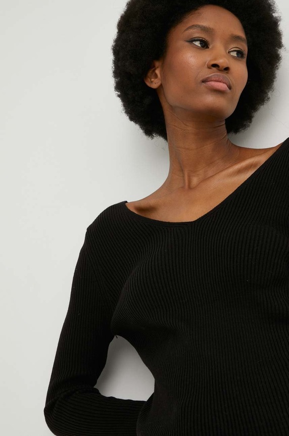 Answear Lab sweter czarny 2222203.DB