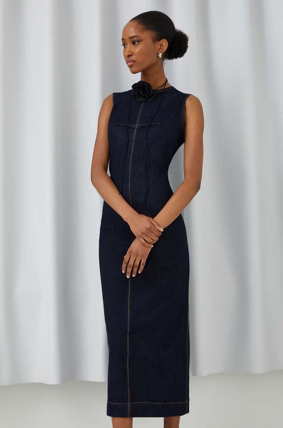 Κολιέ Answear.LAB μαύρο WZ23.AKD02N