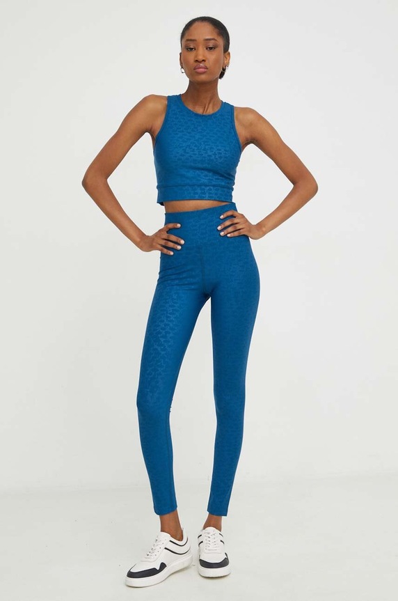 Answear.LAB top ss3735.gora.TWK niebieski WZ23