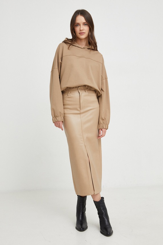 Answear Lab bluza sv63514.iw beżowy WZ23