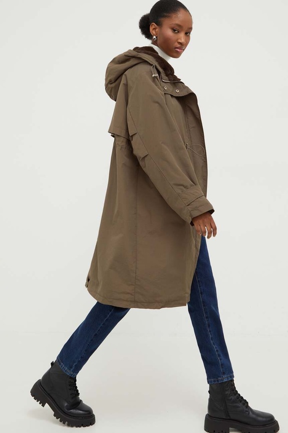 Answear.LAB Lab giacca parka Waterprof 8396.FKK verde WZ23