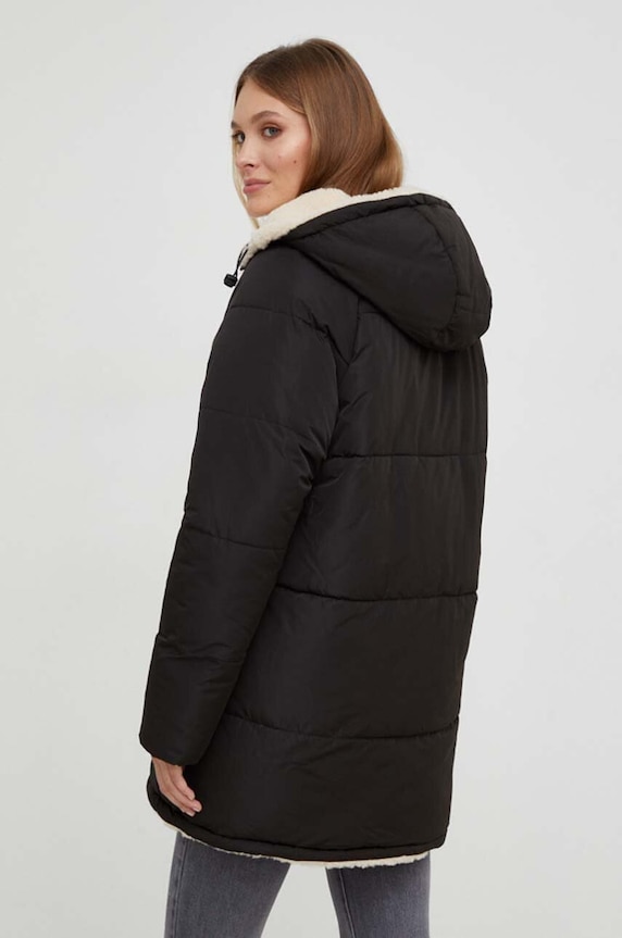Obojstranná bunda Answear Lab čierna 8604.FKK